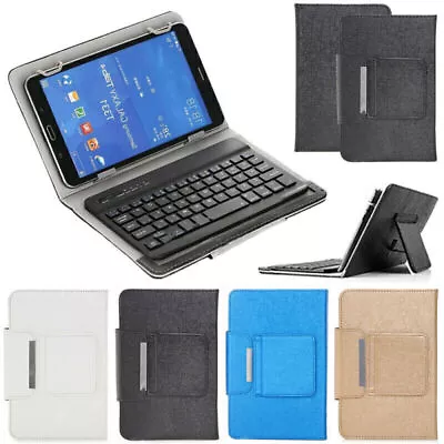 Wireless Keyboard Flip Folio Leather Case Stand Cover For 9.7  10  10.1  Tablet • $24.99