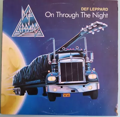 Def Leppard On Through The Night MINT USA Original Issue 12'' Vinyl Lp 1980 Rare • $99.99