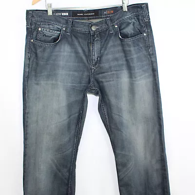 MARC ANTHONY Slim Fit Straight Leg Cotton Blue Jeans Pants - Size 40 • $29.99