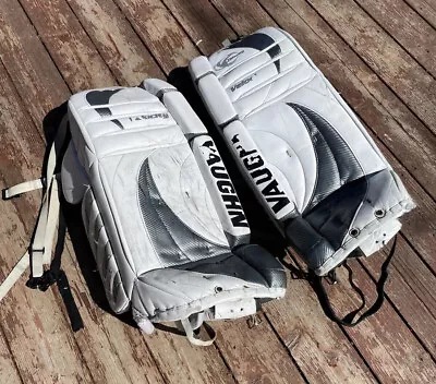 Mens Vaughn Velocity 7000 Hockey Goalie Pads 32  Used Good Shape  • $239.99