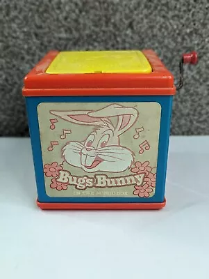 Vintage 1977 Mattel Bugs Bunny Jack In The Music Box Working • $17.99