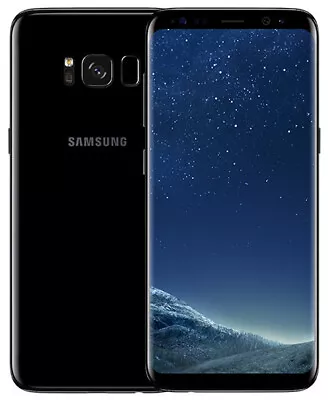Samsung Galaxy S8 64GB (G950) Midnight Black - Very Good (Refurbished) • $205.68