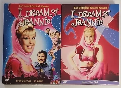 I DREAM OF JEANNIE Complete Seasons 1 And 2 (EXCELLENT CONDITION DVD SETS). • $9.99