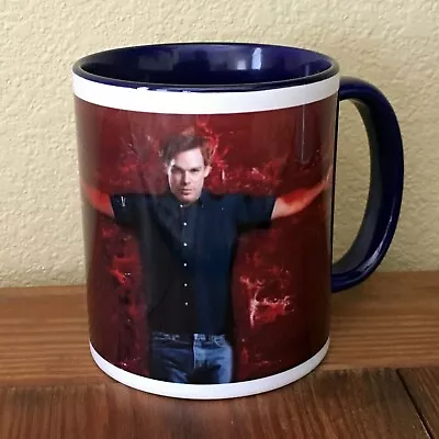 Dexter 11oz Coffee Mug  We Create Our Destiny Every Day  Blue Inside & Handle  • $19.99