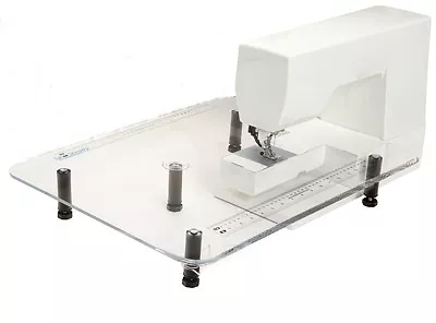 VIKING Sew Steady 18X24 Extension Table With Polish Kit & Guide - Made In USA • $126