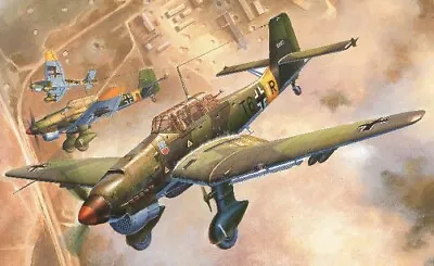 Trumpeter 2421 1/24 Junkers Ju87B2 Stuka German Dive Bomber • $170.99