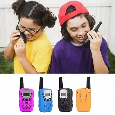 $37.98 • Buy 1-2pc Kids Wireless Walkie-talkie Toys Eight Channel 2 Way Radio Intercom 5KM