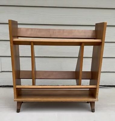 Mid Century Modern MCM Danish Style Book Shelf 8W X 26L X 27.5H • $199