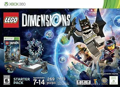 LEGO Dimensions Starter Pack Batman Gandalf And Wyldstyle - Xbox 360 • $34.99