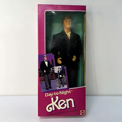 1984 Barbie Day To Night Ken Boxed NRFB Navy Suit Tuxedo New Mattel • $96.50