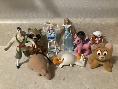 Vintage Mcdonalds Happy Meal Toy Lot Of 9 Barbie Kelly My Little Pony Mulan • $4.50
