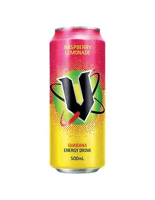 V-energy Raspberry Lemon Energy Drink 500ml X 12 • $64.95