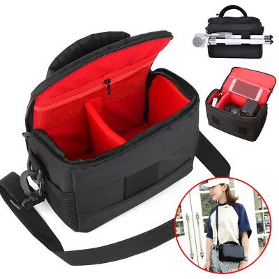 For DSLR SLR Digital Camera Bag Handbag Shoulder Case Lens Carry Bag Waterproof • £10.99