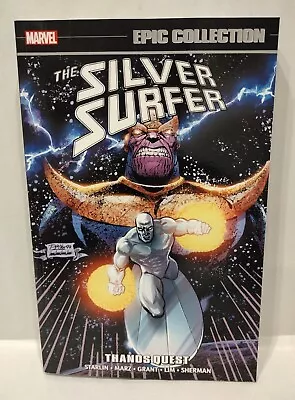 Silver Surfer Epic Collection Vol 6 Thanos Quest Marvel New TPB Paperback • $25.99