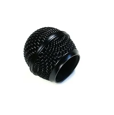 Mesh Microphone Grille Fits Shure SM58 65SD Die-cast Black Plated • $6.99