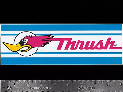 THRUSHGlasspack Mufflers - Original Vintage 80's Racing Decal/Sticker - 9 Inch • $6.95