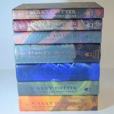 Harry Potter - J.K. Rowling - Hardcover Book Set Of 7 - Complete Series 1-7 Lot • $80