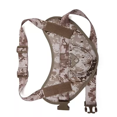 Tactical Scorpion Small Dog Training Vest K9 Camo MOLLE Harness D3 • $8.95