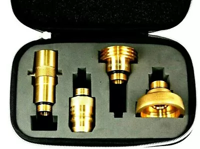 4 Autogas Lpg Gpl Fill Adapters Set Europe Travel Kit+ Heavy Duty Bag Case • $72.61