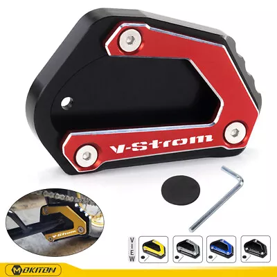 For Suzuki V-Strom 650 DL650 Side Foot Pad Extension Kickstand Vstrom 650XT • $23.99