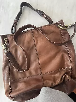 RM Williams  Brown Leather Tote Luxury Excellent Condition Plus Short Handle • $100