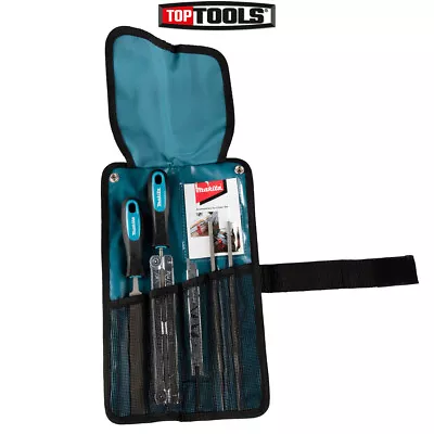 Makita D-72198 Chainsaw Blade Sharpening Set 5.5mm In Roll Up Pouch • £19.99