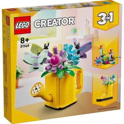 Lego 31149 Creator Flowers In Watering Can Gumboot Birds Butterflies (Brand New) • $43.88