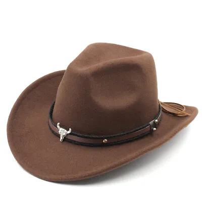 Kids Western Cowboy Hat Cowgirl Cap Decorations For Halloween Masquerade Party • $12.99