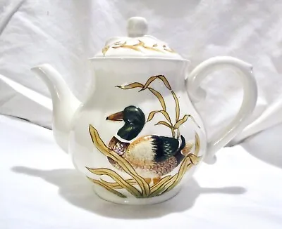 Mallard Duck Ceramic Teapot Kitchen Decor • $24.95