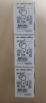 ZB4BV043 Schneider Electric Pilot Light Head With Red Lens (New) Lot Of 3 Box • $19.99