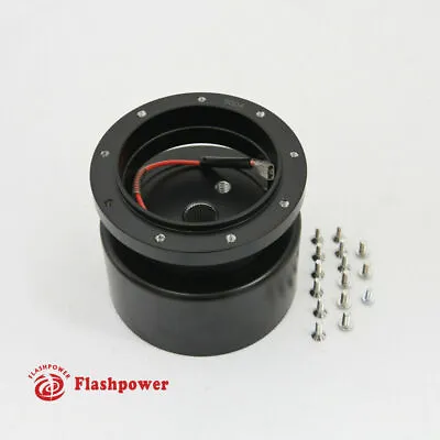 9 Bolt Steering Wheel Adapter Tilt Telescopic GM Corvette Oldsmobile Black • $64.50