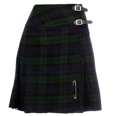 £17.94 • Buy New Ladies Scottish Black Watch 20  Knee Length Kilt Range Of Tartans Size 6-28