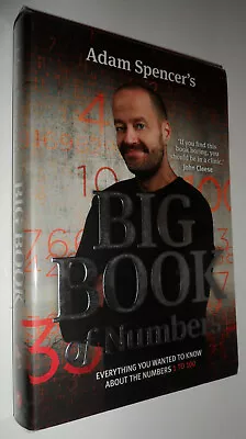 Adam Spencer's Big Book Of Numbers (Card Covers) LIKE NEW • $37.80