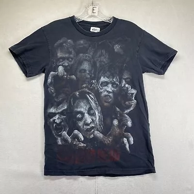 The Walking Dead All Over Print AOP Shirt 17”x25” Extra Small Faded • $14.99