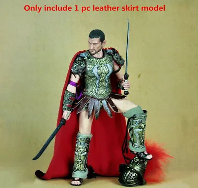 £0.01 • Buy CMTOYS 1/6 Scale Gladiator Roman Leather Skirt Model For 12  Male Body Figure