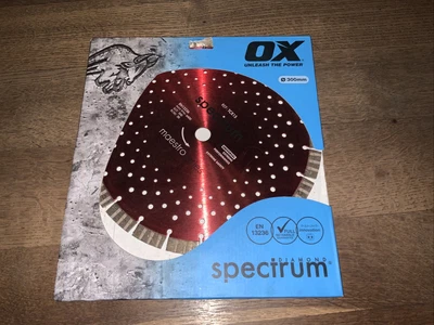 £39.99 • Buy Ox Spectrum Diamond Blade TCX15-300mm / 20mm Bore