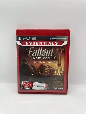 Fallout New Vegas Ultimate Edition PS3 PlayStation 3 - Great Condition Mint Disc • $120