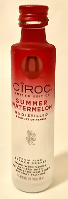 CIROC Limited Edition SUMMER WATERMELON Vodka  EMPTY 50 Ml Frosted Bottle • $4.95