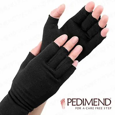 £9.99 • Buy PEDIMEND Anti Arthritis Gloves Compression Therapy Finger Support Hand Pain - UK