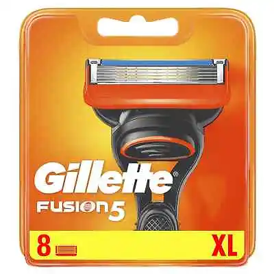 £12.99 • Buy (A) Gillette Fusion 5 Razor Blades 8 Pack - FREE P&P - GENUINE 🔥 BRAND NEW ✅