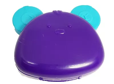 Purple Bear Ears Coloured Contact Lens Lenses Travel Kit Mirror Case Tweezers • £6.99