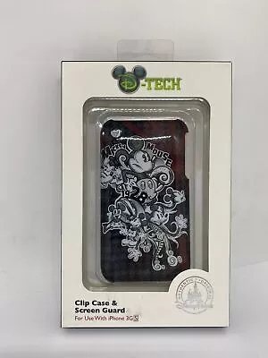 Disney Parks Mickey Through Years Clip Case And Screen Guard Iphone 3GS New Box • £6.74