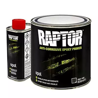 	Raptor 41 Anti-Corrosive Epoxy Primer Kit UP4831 Gray 1L	 • $70.34