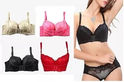 £10.99 • Buy Women's Super Boost Magic Enhancer Gel Padded Side Support Push Up Bra Sets