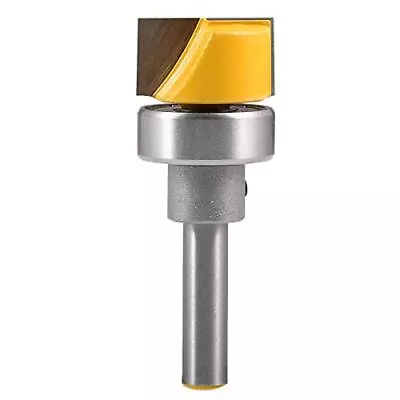 Flush Trim Hinge Mortising Router Bit Template Bit With Ball Bearing 1/4 Inch Sh • $15.05