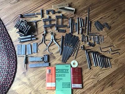 Vintage Antique Machinist Tools Lot Starrett Allen  Lufkin Unbrako Ect. • $79.95