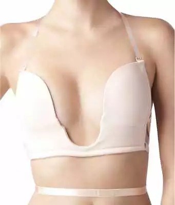 THE NATURAL Nude Full Figure U Plunge Wire-Free Bra US 11 NWOT • $26.40
