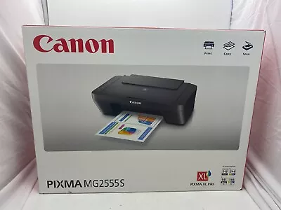 Canon Pixma MG2555S All In One Printer / Copy / Scan New Sealed No Wi-Fi Wth Ink • £35