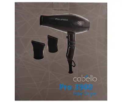 SALE-Cabello Pro 3900 - Professional Hair Dryer - Black FREE DELIVERY • $33.50
