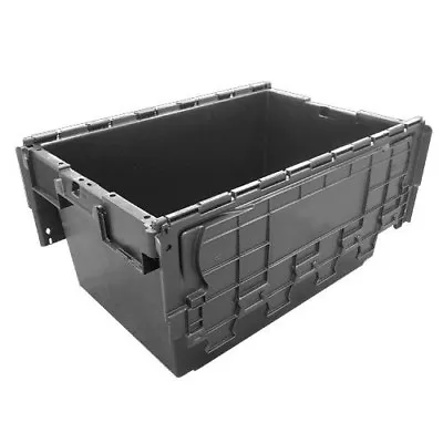 10 LARGE Used Plastic Removal Storage Crates Box Container - 80 Litres. • £150